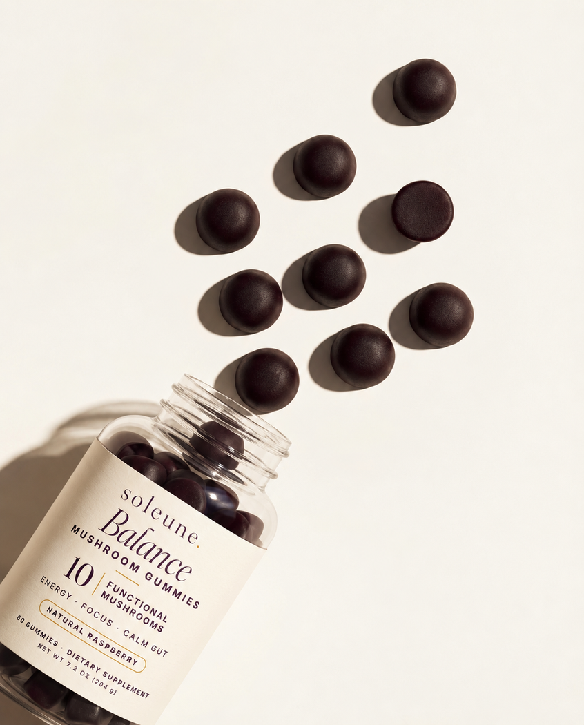 Soleune raspberry gummies