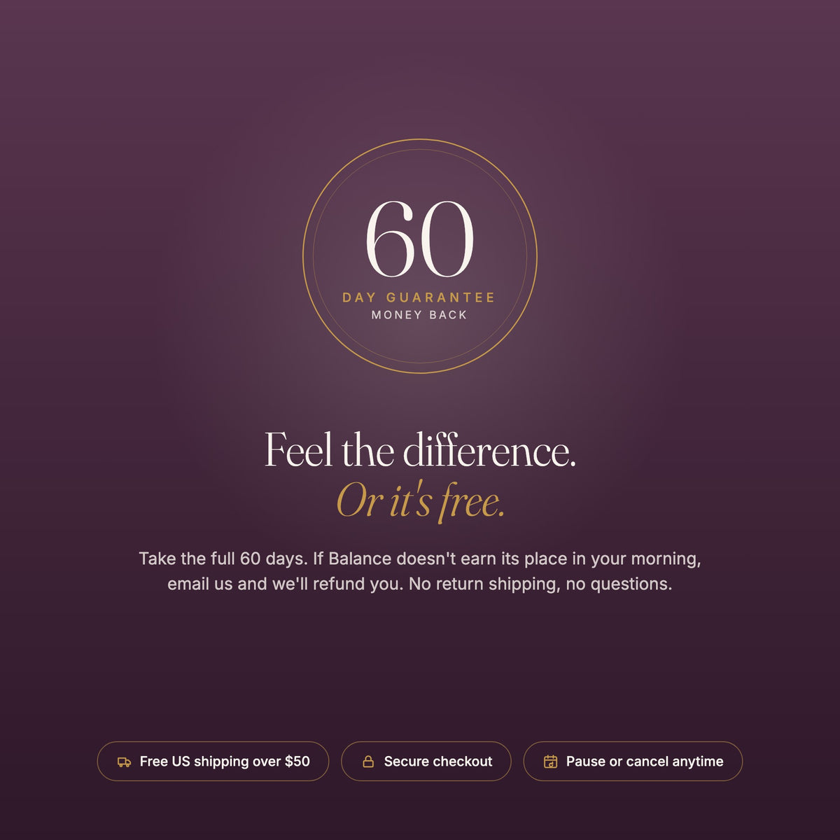 60-day money-back guarantee